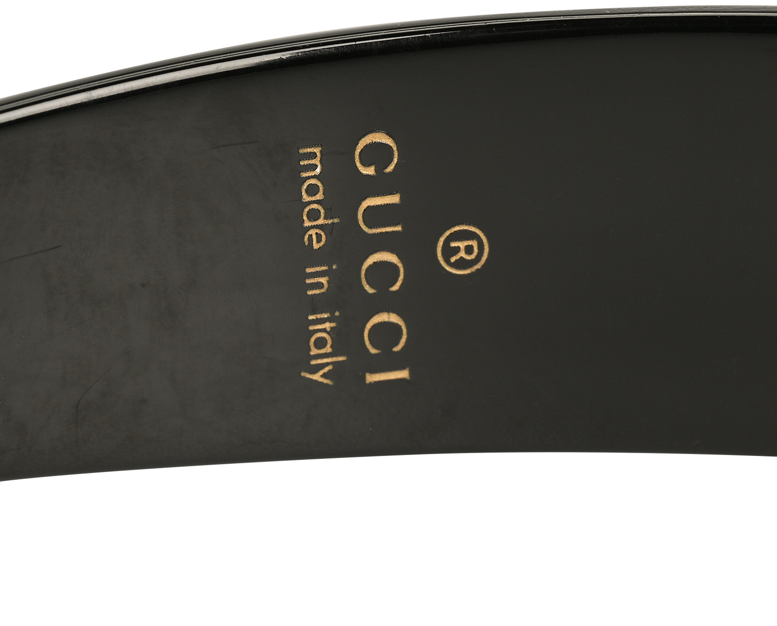 Gucci Star Interlocking GG Headband, &pound;170, Accessories, Black, Acetate, Other view